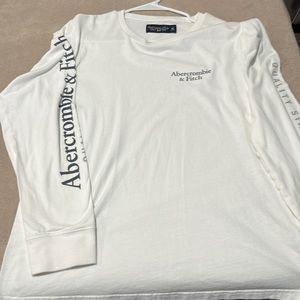 ABERCROMBIE & FITCH Crew Neck Graphic T Shirt